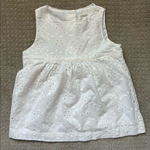 Euc girls Gymboree top size S (5-6)